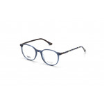 William Morris 70010-9012 – runde Vollrandbrille für Damen aus Edelstahl