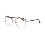 William Morris 70011-4021 – eckige Vollrandbrille für Damen aus Edelstahl