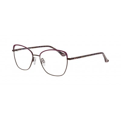 William Morris 70013-3721 – ovale Vollrandbrille für Damen aus Edelstahl