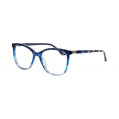 William Morris 70014-9042 – ovale Vollrandbrille für Damen aus Acetat