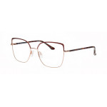 William Morris 70015-4221 – eckige Vollrandbrille für Damen aus Edelstahl