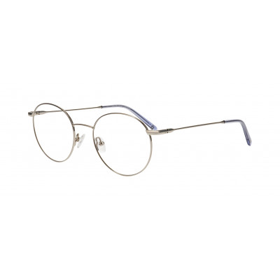 William Morris 50248-6032 – runde Vollrandbrille für Damen aus Edelstahl