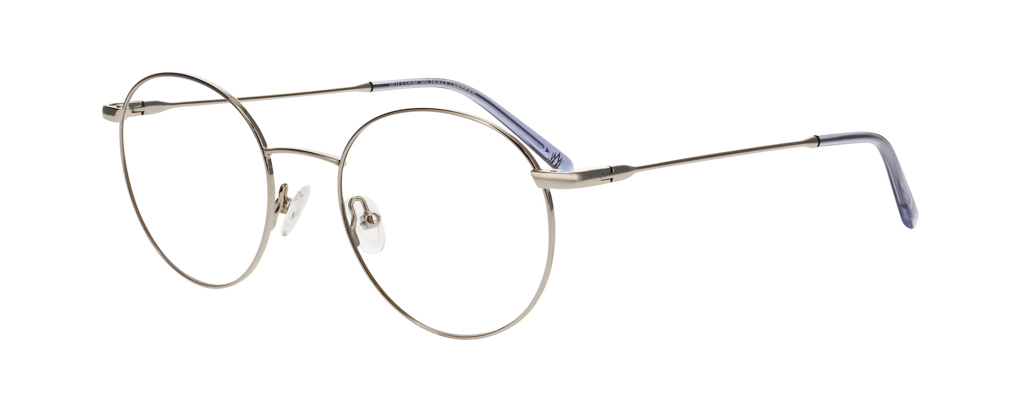 William Morris 50248-6032 50-19 William Morris 50248-6032 – runde Vollrandbrille für Damen aus Edelstahl