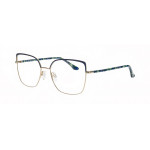 William Morris 70015-9031 – eckige Vollrandbrille für Damen aus Edelstahl