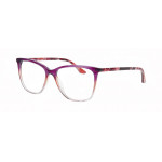 William Morris 70018-3445 – ovale Vollrandbrille für Damen aus Acetat in Violettblau