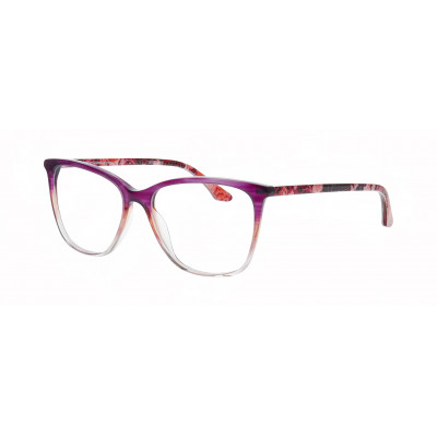 William Morris 70018-3445 – ovale Vollrandbrille für Damen aus Acetat in Violettblau