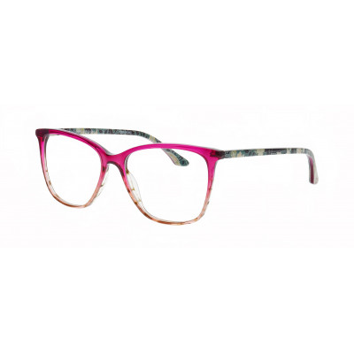 William Morris 70018-3745 – ovale Vollrandbrille für Damen aus Acetat in Pflaume