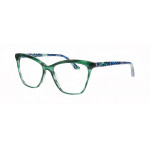 William Morris 70019-9525 – runde Vollrandbrille für Damen aus Acetat