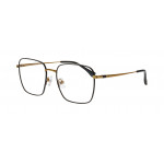 William Morris 50254-C2 – eckige Vollrandbrille für Damen und Herren aus Titan in Schwarz