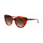 William Morris 80005-5025 – ovale Vollrandbrille für Damen aus Acetat in Braun