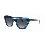 William Morris 80005-9025 – ovale Vollrandbrille für Damen aus Acetat in Blau