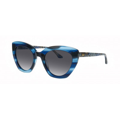 William Morris 80005-9025 – ovale Vollrandbrille für Damen aus Acetat in Blau