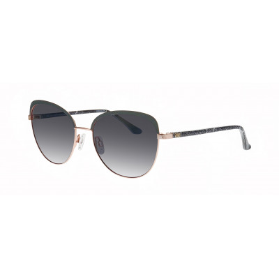 William Morris 80006-6521 – ovale Vollrandbrille für Damen aus Edelstahl