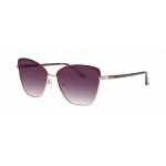 William Morris 80007-3431 – ovale Vollrandbrille für Damen aus Edelstahl in Violettblau