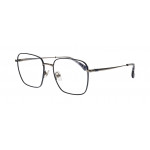 William Morris 50254-C3 – eckige Vollrandbrille für Damen und Herren aus Titan in Blau