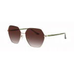 William Morris 80008-5031 – hexagonale Vollrandbrille für Damen aus Edelstahl