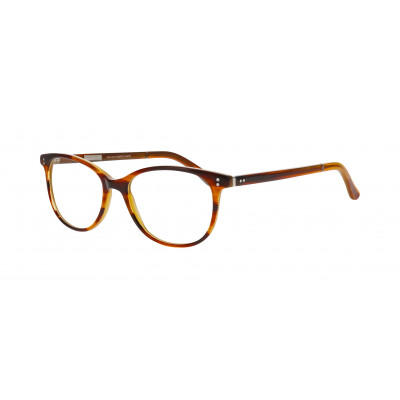 William Morris 8501-C2 – ovale Vollrandbrille für Damen und Herren aus Acetat in Braun