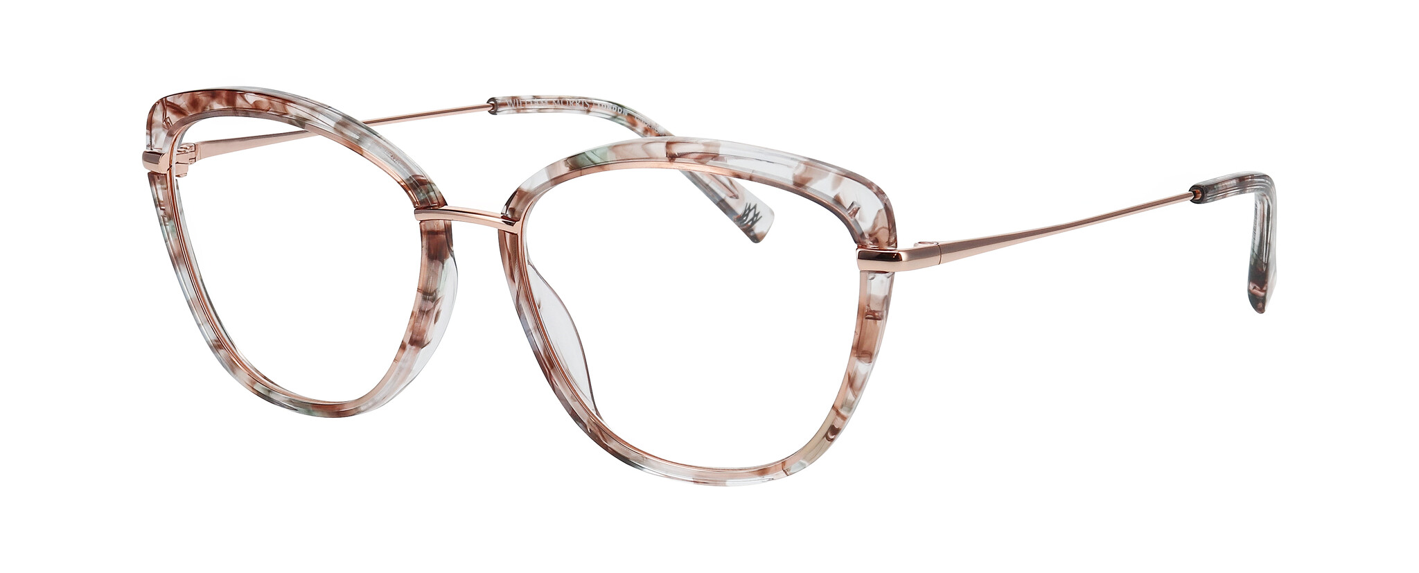 William Morris ANGEL 1-6724 52-16 William Morris ANGEL 1-6724 – Vollrandbrille in Cat-Eye-Form für Damen aus Edelstahl