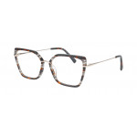 William Morris ANGEL 3-6422 – eckige Vollrandbrille für Damen aus Edelstahl