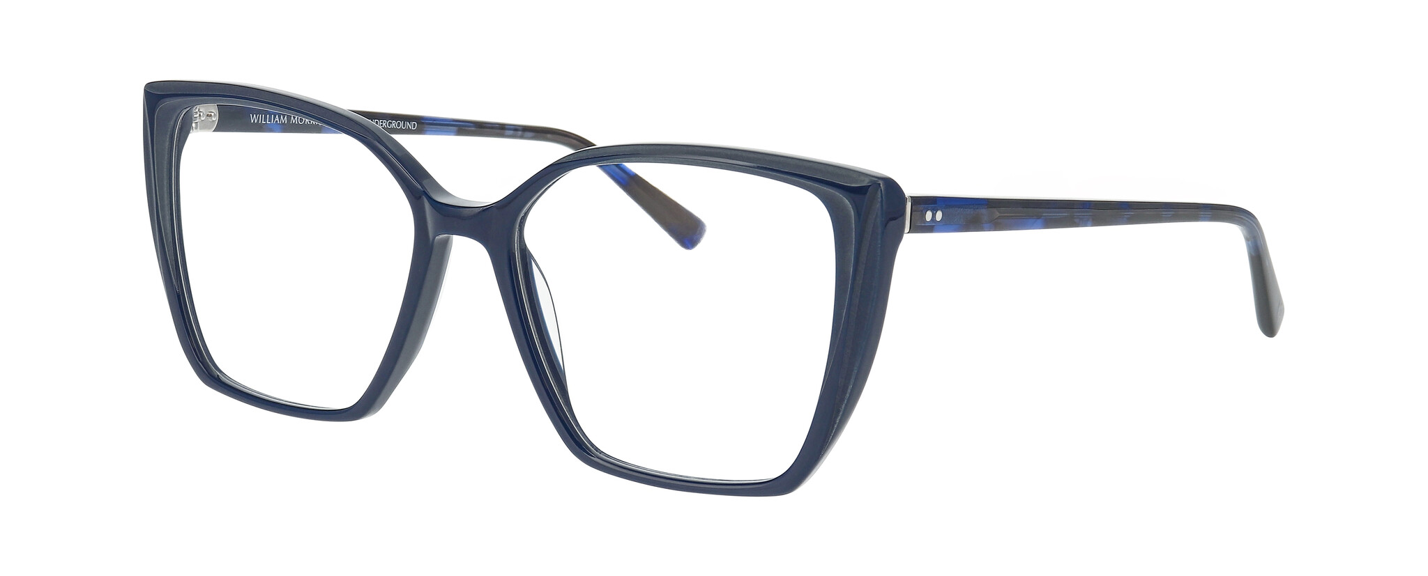 William Morris ARCH 3-9132 53-17 William Morris ARCH 3-9132 – Vollrandbrille in Cat-Eye-Form für Damen aus Acetat