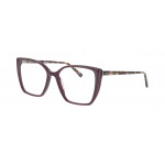 William Morris ARCH 3-3932 – Vollrandbrille in Cat-Eye-Form für Damen aus Acetat in Aubergine