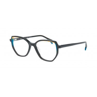 William Morris BARBICAN 1-6032 – Vollrandbrille in Schmetterlingsform für Damen aus Acetat in Schwarz