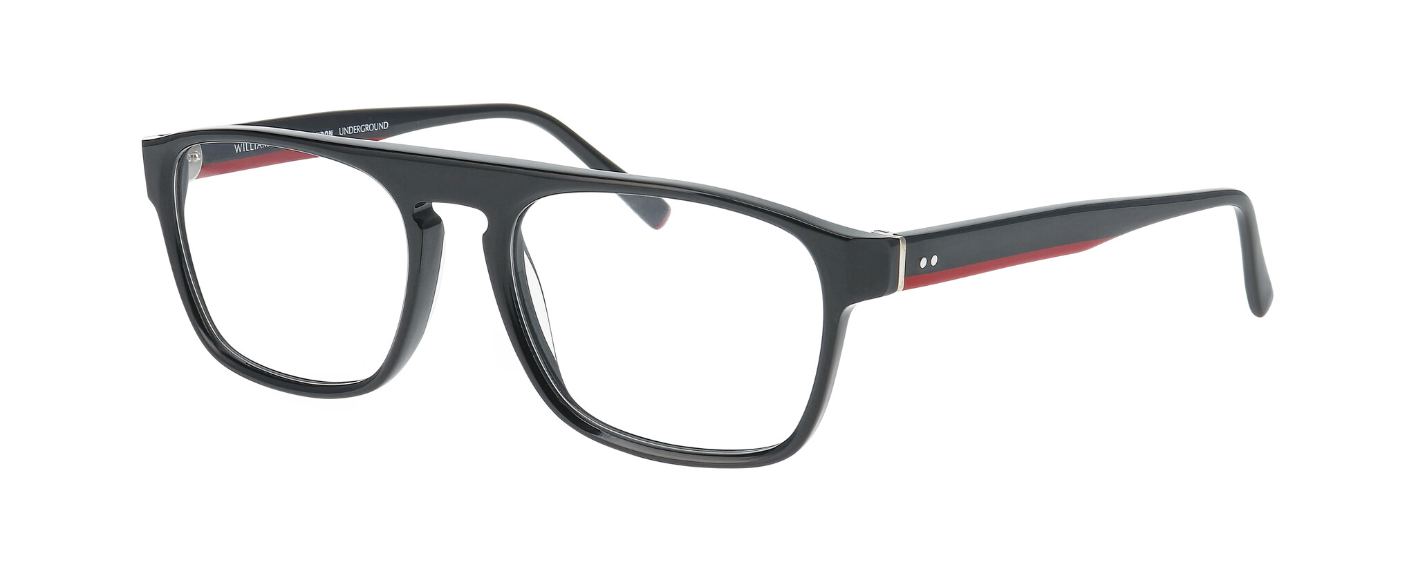 William Morris BARKING 4-6032 52-18 William Morris BARKING 4-6032 – eckige Vollrandbrille für Herren aus Acetat