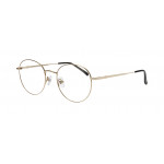 William Morris 50270-C3 – runde Vollrandbrille aus Edelstahl in Gold