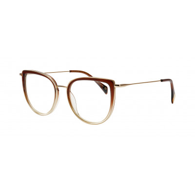 William Morris BELLA-5021 – runde Vollrandbrille für Damen aus Edelstahl