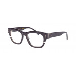 William Morris BELLO 1-3732 – Vollrandbrille in Cat-Eye-Form für Damen aus Acetat in Pflaume