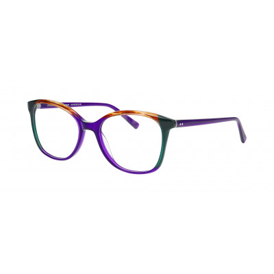 William Morris BETHNAL 1-3525 – ovale Vollrandbrille für Damen aus Acetat in Violett