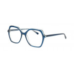 William Morris BEXLEY 2-9035 – hexagonale Vollrandbrille für Damen aus Acetat