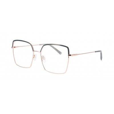 William Morris CANAL 2-6512 – eckige Vollrandbrille für Damen aus Edelstahl