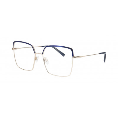 William Morris CANAL 2-9112 – eckige Vollrandbrille für Damen aus Edelstahl