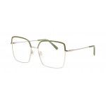 William Morris CANAL 2-9712 – eckige Vollrandbrille für Damen aus Edelstahl