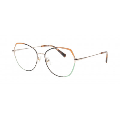 William Morris CANARY 2-6021 – Vollrandbrille in Schmetterlingsform für Damen aus Edelstahl in Schwarz