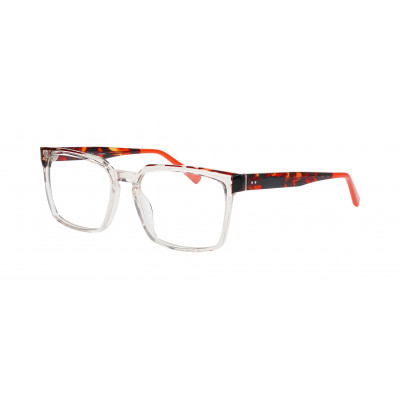 William Morris CARNABY 2-4915 – eckige Vollrandbrille für Herren aus Acetat in Rotbraun