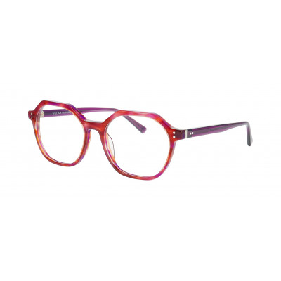 William Morris COVENT 2-4824 – hexagonale Vollrandbrille für Damen aus Acetat