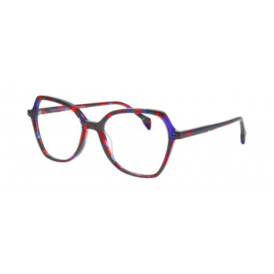 William Morris ELDON 1-3424 – Vollrandbrille in Schmetterlingsform für Damen aus Acetat in Violettblau