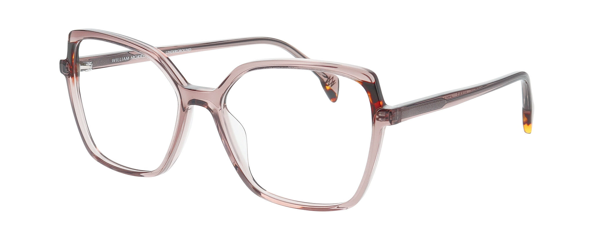William Morris ELDON 3-1722 54-16 William Morris ELDON 3-1722 – eckige Vollrandbrille für Damen aus Acetat in Nude