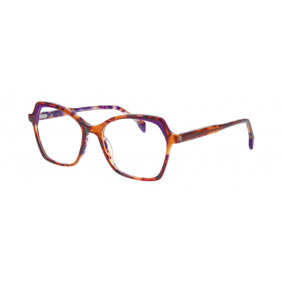 William Morris FELDY 2-3524 – Vollrandbrille in Schmetterlingsform für Damen aus Acetat in Violett