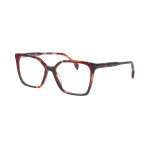 William Morris FELDY 3-5124 – eckige Vollrandbrille für Damen aus Acetat in Braun