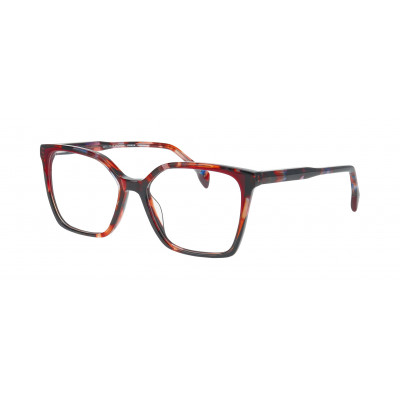 William Morris FELDY 3-5124 – eckige Vollrandbrille für Damen aus Acetat in Braun