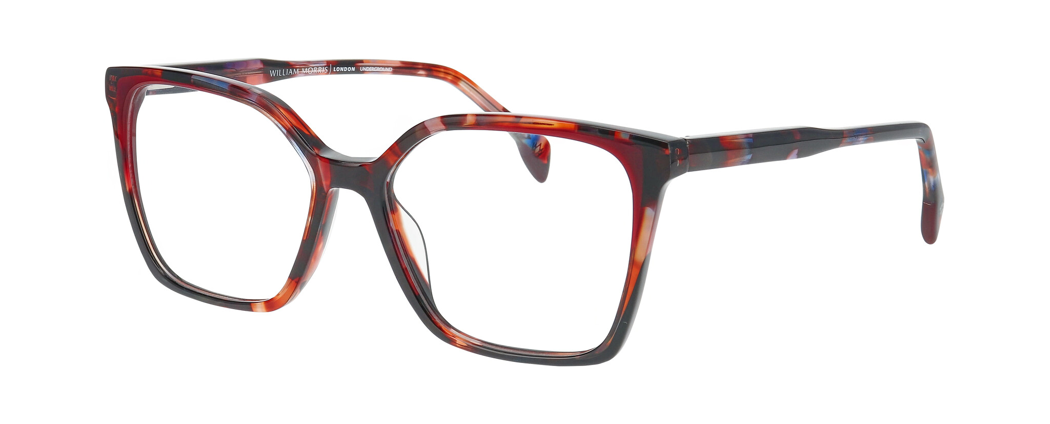 William Morris FELDY 3-5124 54-16 William Morris FELDY 3-5124 – eckige Vollrandbrille für Damen aus Acetat in Braun