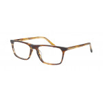 William Morris HIVE 2-4924 – eckige Vollrandbrille für Herren aus Acetat in Rotbraun