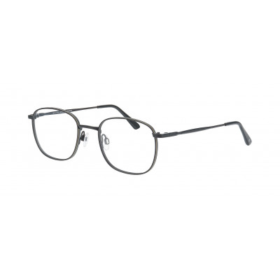 William Morris HOXTON 1-6031 – ovale Vollrandbrille für Herren aus Edelstahl