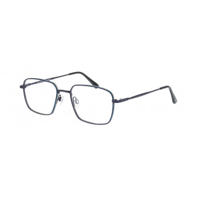 William Morris HOXTON 2-9131 – eckige Vollrandbrille für Herren aus Edelstahl