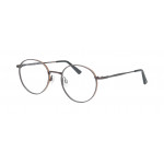 William Morris HOXTON 3-6521 – ovale Vollrandbrille für Herren aus Edelstahl in Grau