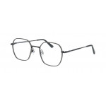 William Morris HOXTON 4-6031 – hexagonale Vollrandbrille für Herren aus Edelstahl