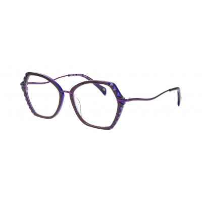 William Morris HYDE 1-3535 – eckige Vollrandbrille für Damen aus Edelstahl